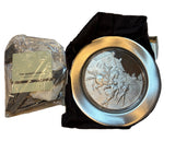 Vintage Hamilton Mint "Paul Revere's Ride" Pewter Plate