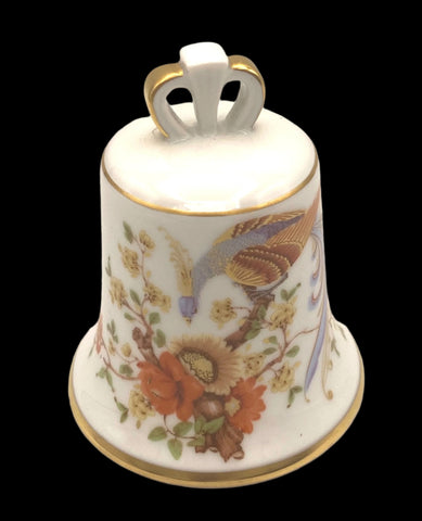 Vintage AK Kaiser Danbury Mint Porcelain Dinner Bell