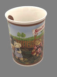 Danbury Mint Vintage Boyds Bear Collector Mugs "Picking Strawbearies"