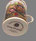 Danbury Mint Vintage Boyds Bear Collector Mugs "Picking Strawbearies"