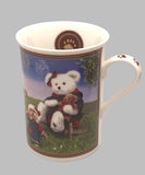Danbury Mint Vintage Boyds Bear Collector Mugs "Proud to be Bearmerican!"