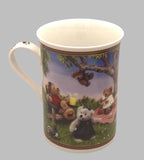 Danbury Mint Vintage Boyds Bear Collector Mugs "Proud to be Bearmerican!"