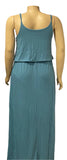 Plus Size Spaghetti Strap Ash Teal