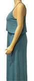 Plus Size Spaghetti Strap Ash Teal