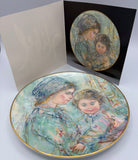 Vintage 1973 Royal Doulton Edna Hibel "Colette and Child"