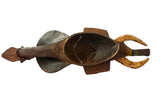 Red African Guro Mask From The Ivory Coast