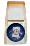Vintage 1973 Royal Copenhagen Christmas Plate "Going Home for Christmas"