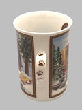 Danbury Mint Vintage Boyds Bear Collector Mugs "Skatin Pond"