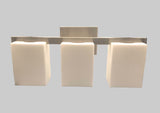 Trans Globe Lighting #22173  Bathroom Vanity Light Brushed Nickel Finish
