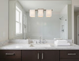 Trans Globe Lighting #22173  Bathroom Vanity Light Brushed Nickel Finish