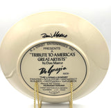 Vintage Ted DeGrazia "Tribute to America's Great Artists" Plate #2586