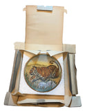 Vintage 1973 Limited Edition "The Tiger" By Artist V. Tiziano Plate #733