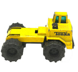Vintage Tonka Yellow Toy Truck with Oversized Tires, 1992 Marking