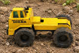 Vintage Tonka Yellow Toy Truck with Oversized Tires, 1992 Marking