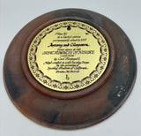 Vintage 1979 Limited-Edition Carl Romanelli's Collector Plate "Antony and Cleopatra"