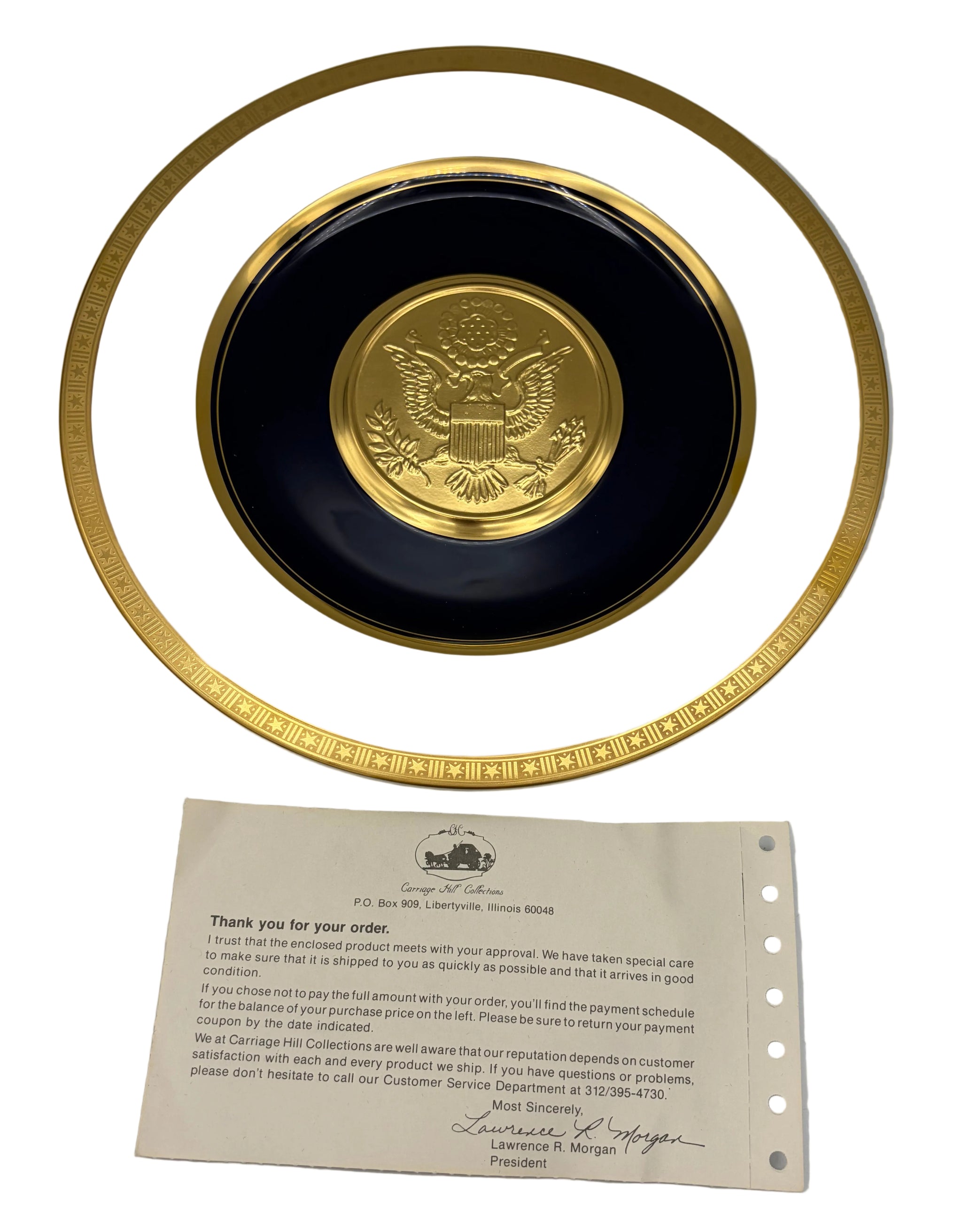 Pickard プレート　 The Great Seal of the US Vintage The 200th Anniversary of the Great Seal of the United
