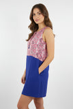 Umgee Boho Sleeveless Pocket Dress