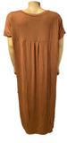 Plus Size Maxi Dress with Pockets