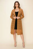 Vocal Lace Jacket With Studded Suede Details