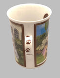Danbury Mint Vintage Boyds Bear Collector Mugs "Weddin Day"