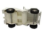 Vintage 1950's White Louis Marx Jeep