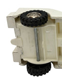 Vintage 1950's White Louis Marx Jeep