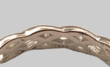 925 Silver Woven Band Size 12