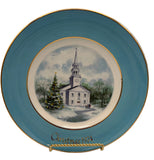Vintage Avon Christmas 1974 "Country Church" Collector Plate