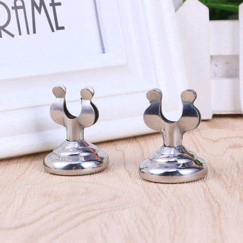 6 pcs/Package Stainless Steel Menu Stand Menu Placeholder