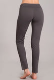 Chatoyant Slim Fit Ponte Leggings Gray