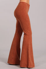 Chatoyant Mineral Wash Bell Bottoms Sugar Almond