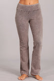 Chatoyant French Terry Boot Cut Desert Taupe