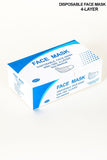 DISPOSABLE MASK 4-LAYER PROTECTION BLACK 20 PACK