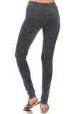 Chatoyant Mineral Wash Legging Charcoal Navy