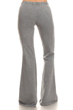 Chatoyant Mineral Wash Bell Bottoms Lt. Gray