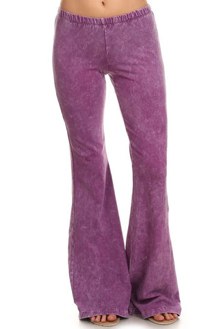 Chatoyant Mineral Wash Bell Bottoms Orchid