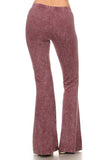 Chatoyant Mineral Wash Bell Bottoms Mauve