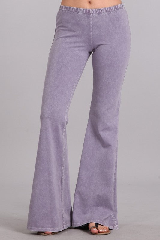 Chatoyant Mineral Wash Bell Bottoms Lilac Jalynn s Closet