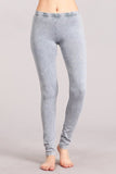 Chatoyant Mineral Wash Legging Silver