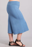 Chatoyant Plus Size Gauchos Lt Blue