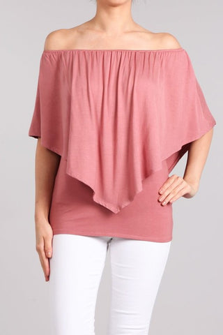 Chatoyant 4 Way Convertible Top Dusty Pink