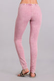 Chatoyant Mineral Wash Legging Rose Pink