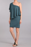 Chatoyant 4 Way Convertible Dress Deep Teal