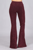 Chatoyant Front and Back Detail Seam Burgundy