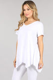 Chatoyant Basic Mineral Wash Top White