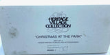 "Department 56 Heritage Village"Christmas At The Park" 3Pc Set