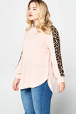Emerald Plus Size Cozy and Soft Animal Leopard