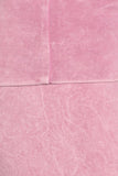 Chatoyant Mineral Wash Fold Over Waist CaprisRose Pink