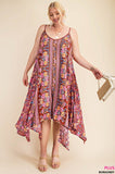 Kori Plus Size BoHo Floral Dress 2 Colors!