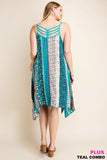 Kori Plus Size Stitch Boho Sun Dress